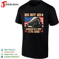 Big Boy 4014 Union Pacific Americas 250th anniversary 1776 2026 dark shirt
