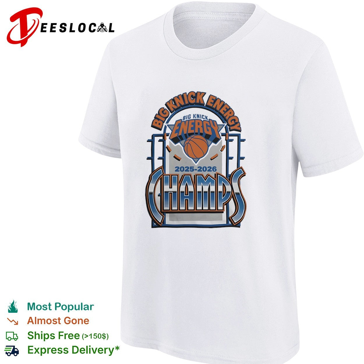 Big Knick Energy 2025 2026 Champs New York Knicks Basketball shirt