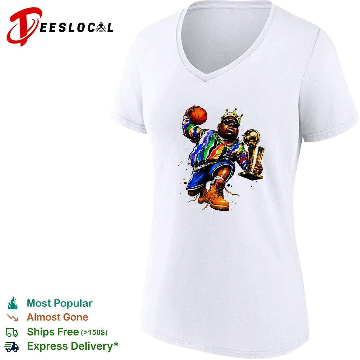 Biggie Smalls Notorious BIG I Got A Story To Tell Larry O’Brien Trophy Vintage Hip Hop Finals 2026 shirt