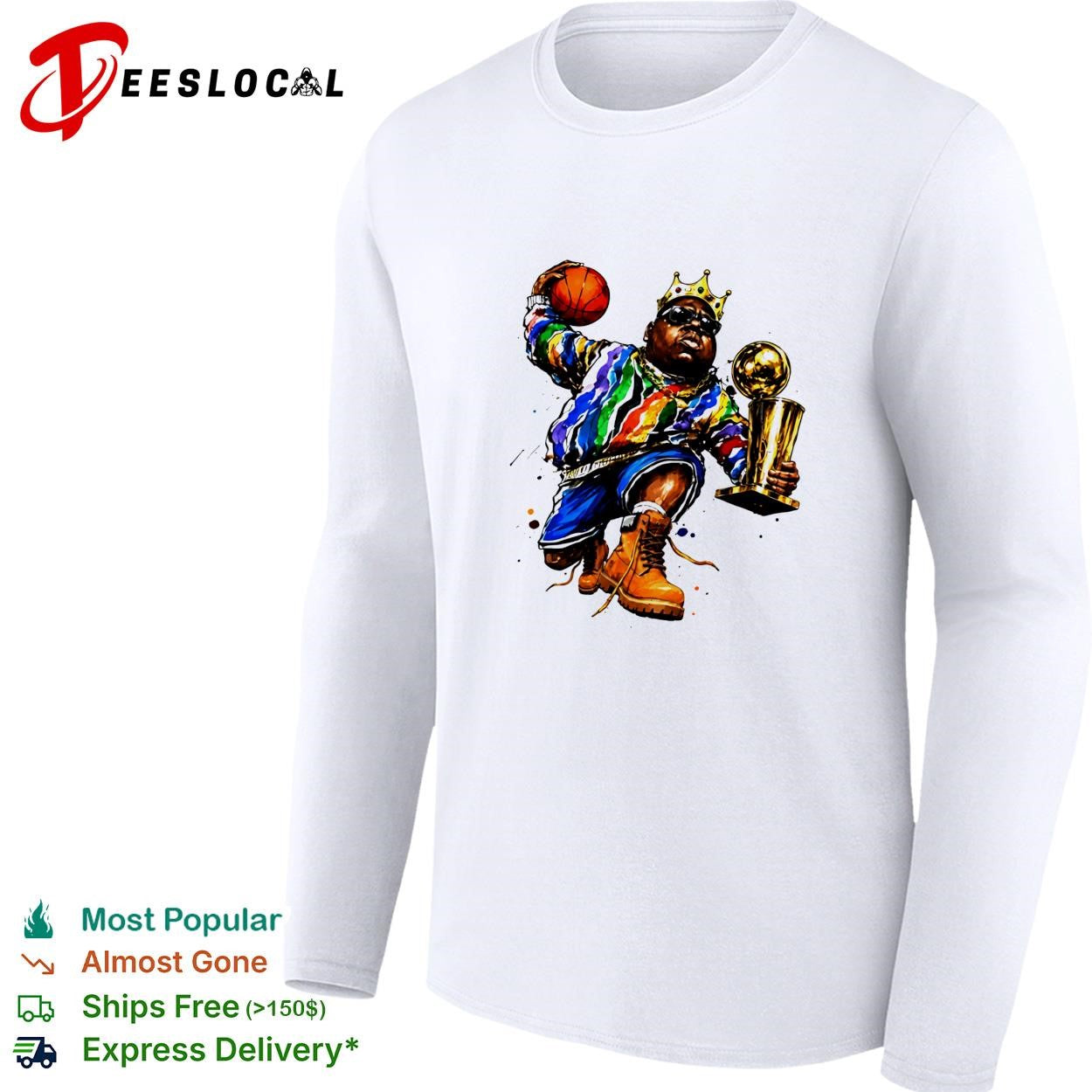 Biggie Smalls Notorious BIG I Got A Story To Tell Larry O’Brien Trophy Vintage Hip Hop Finals 2026 shirt