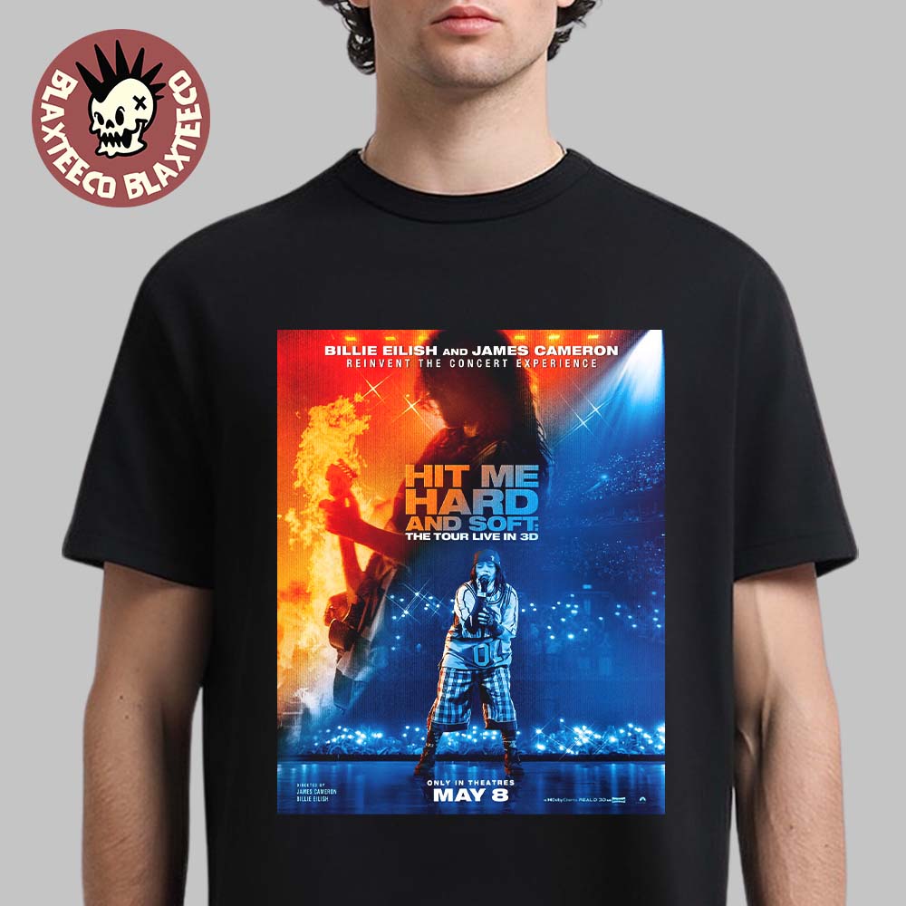 Billie Eilish Hit Me Hard And Soft The Tour Live In 3D In Theatres On May 8 2026 T-Shirt