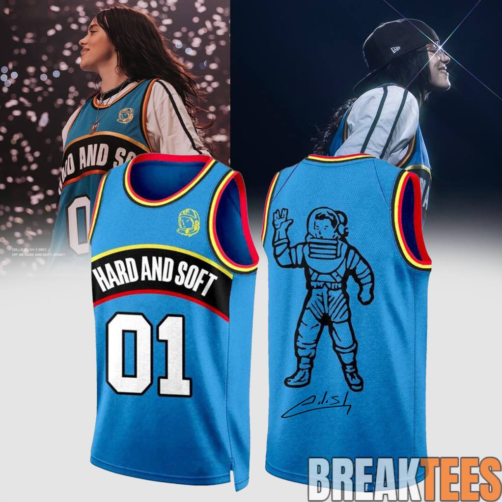 Billie Eilish Hit Me Hard and Soft Tour 2026 Basketball Jersey