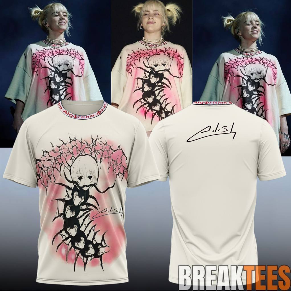 Billie Eilish Hit Me Hard and Soft Tour 2026 Signature Tee