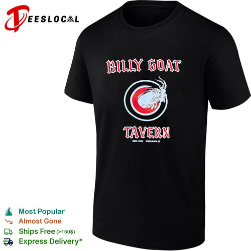 Billy Goat Tavern Chicago Cubs MLB Parody shirt