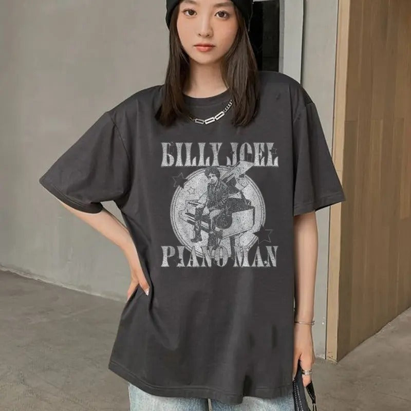 Billy Joel Fan Man Bootleg I Might Like I'M Listing You T-Shirts