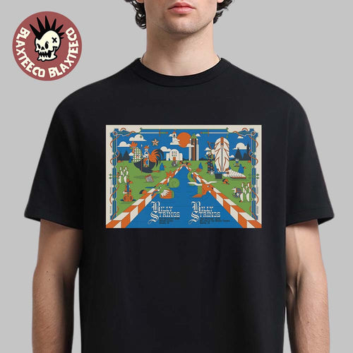 Billy Strings Austin Texas 2025 Night 1 And 2 Combined Poster At Moody Center And ACL Live At The Moody Theater On December 13 And 14 2025 T-Shirt