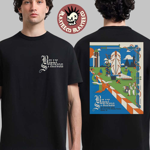 Billy Strings Austin Texas 2025 Night 2 Poster At ACL Live At The Moody Theater On December 14 2025 T-Shirt