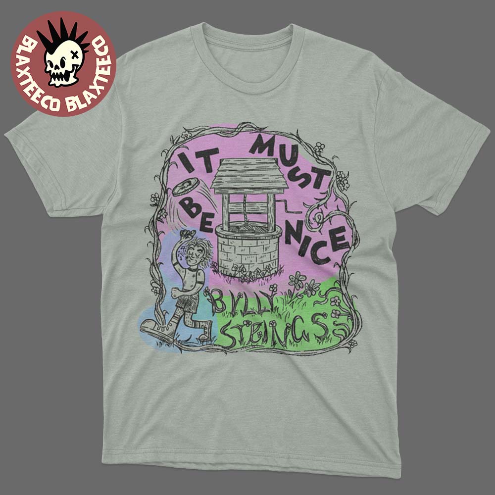 Billy Strings Fall 2025 Tour North American Merch It Must Be Nice Wishing Well T-Shirt