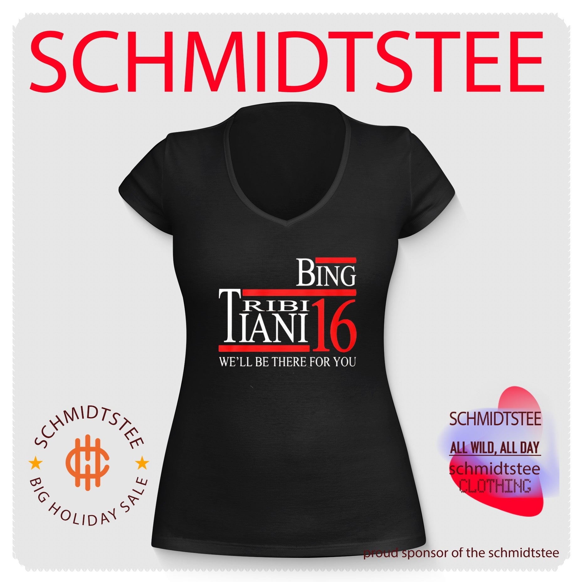 Bing Tribbiani 2016 we’ll be there for you hirt
