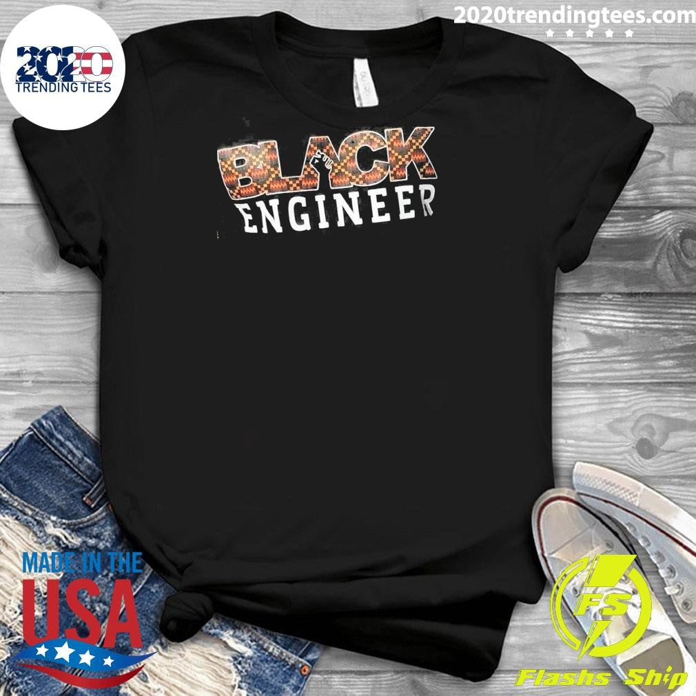 Black Engineer Shirt