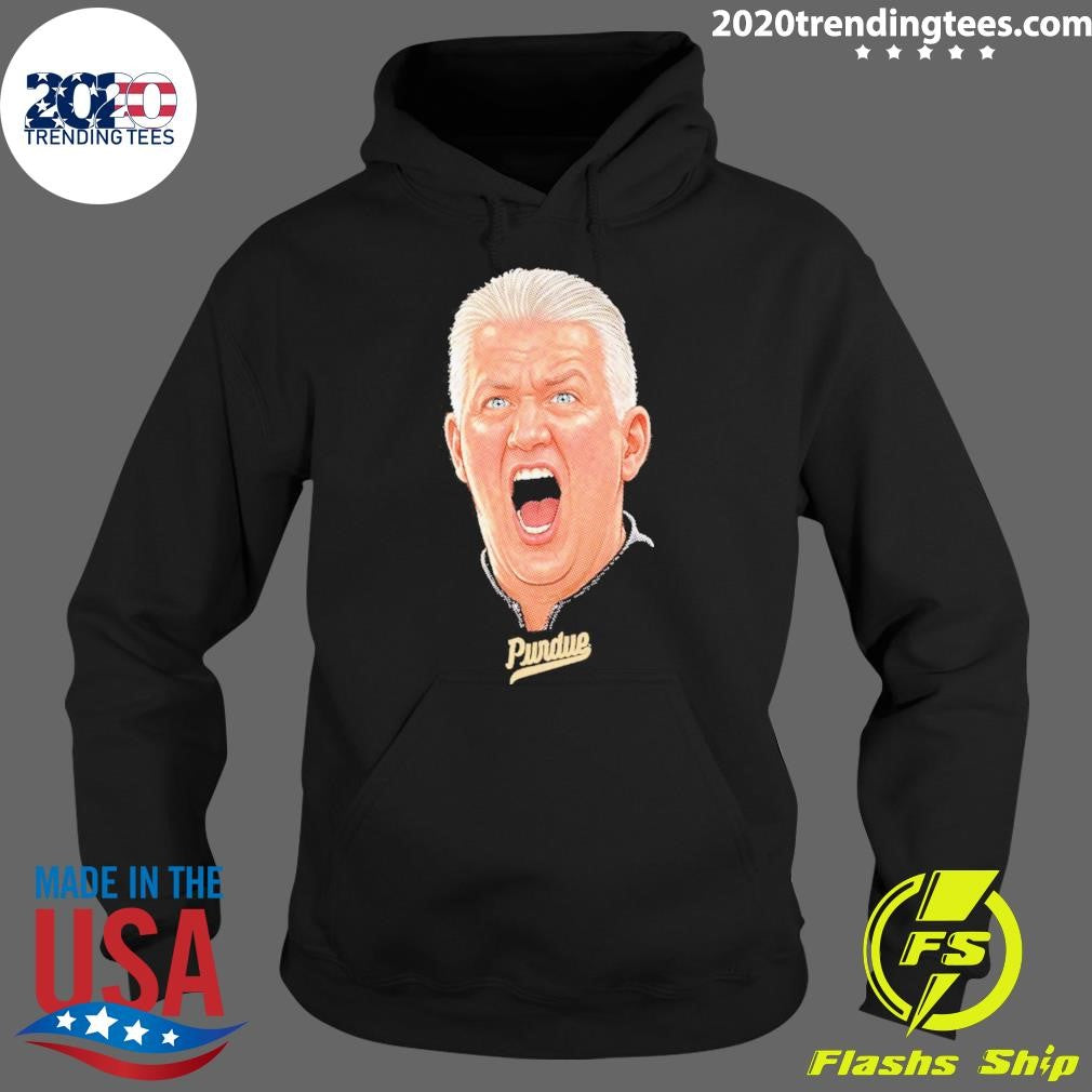 Black Matt Painter Big Head Coach Painter Purdue Boilermakers Shirt