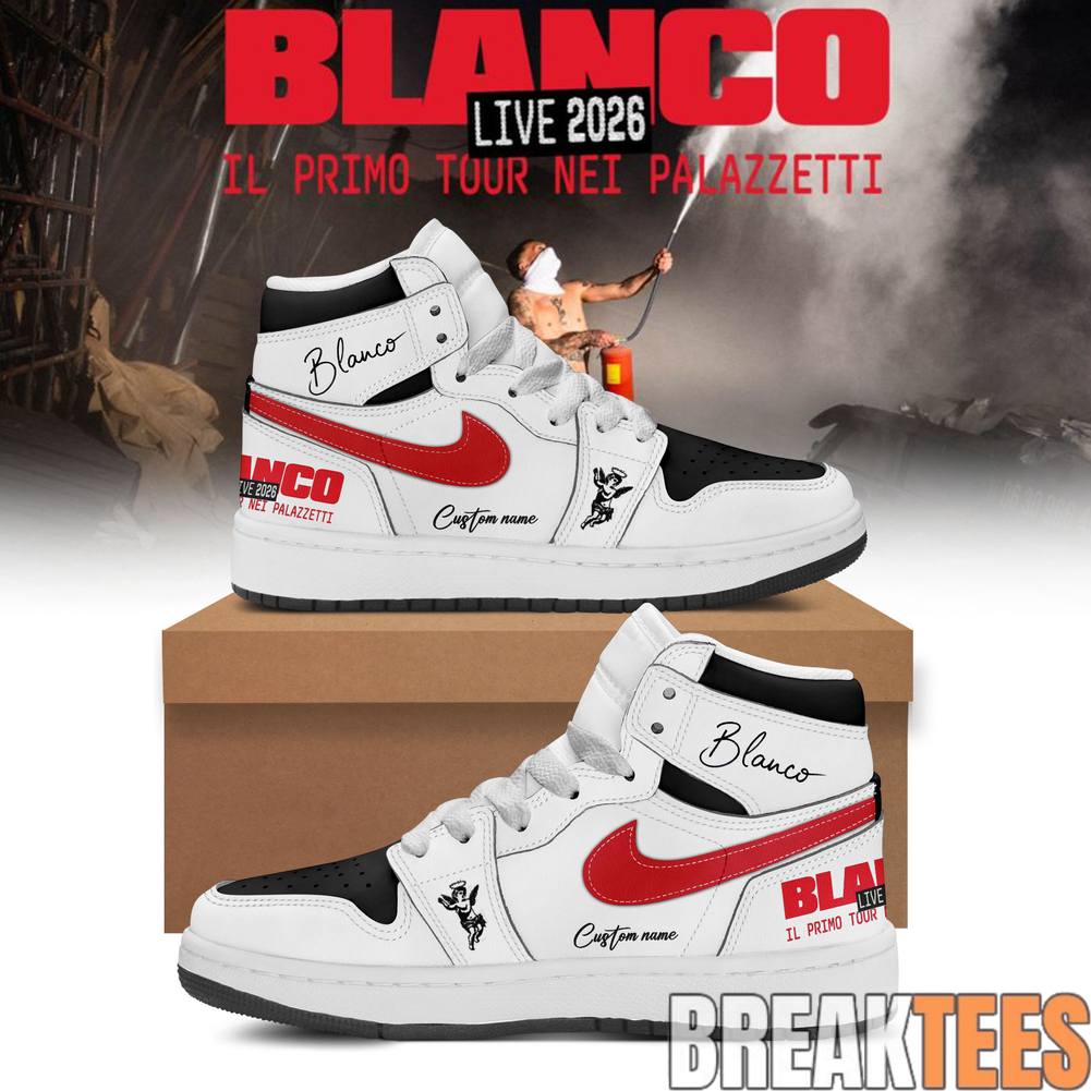 Blanco Live 2026 Il Primo Tour Nei Palazzetti Custom Air Jordan 1