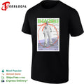 Bleachers man on rooftop vintage poster shirt