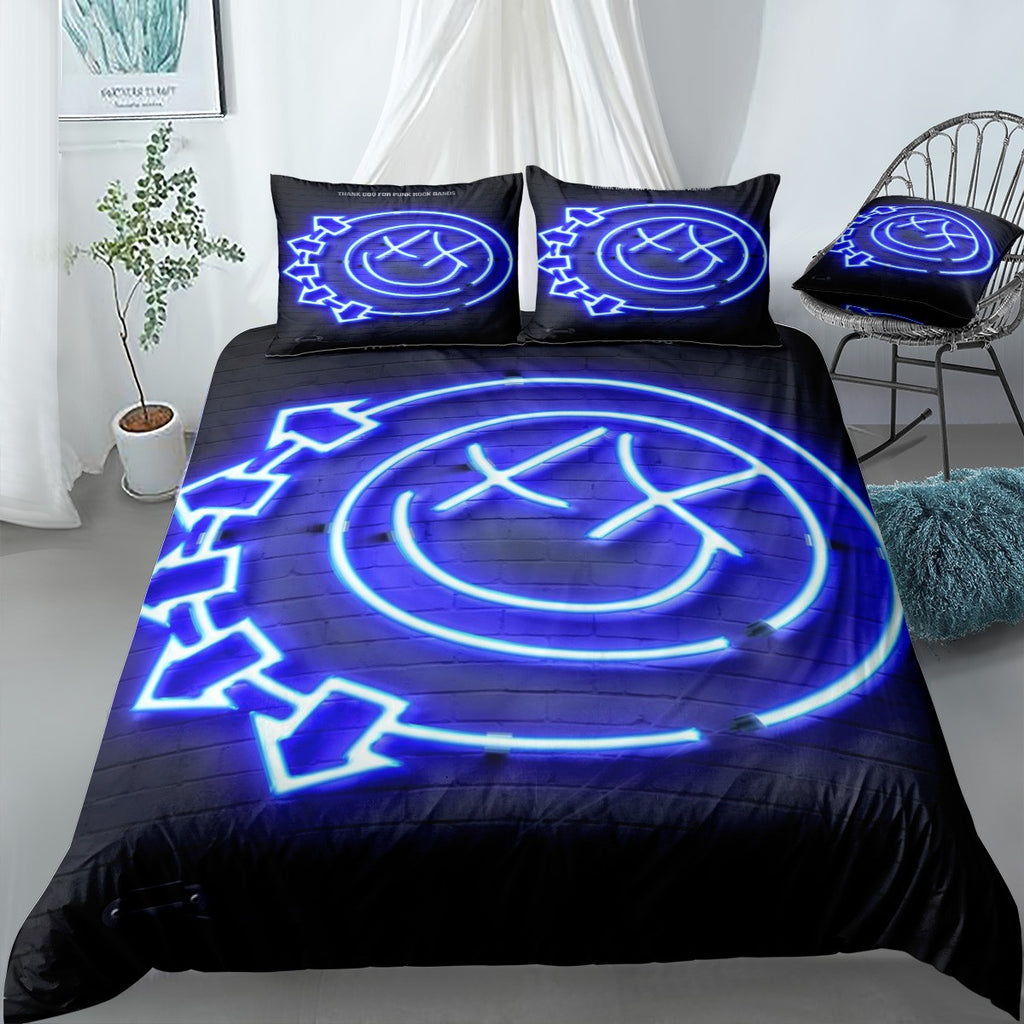 Blink 182 Bedding Set (Duvet Cover & Pillow Shams)