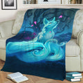 Blink Fox Fleece Throw Blanket