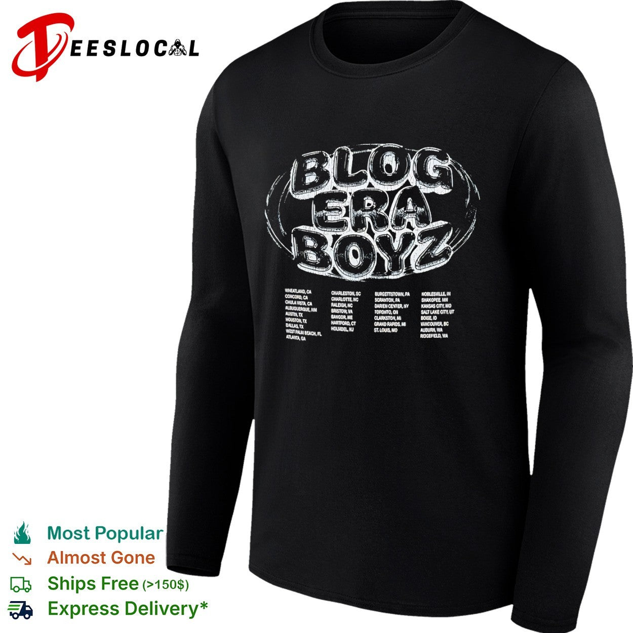 Blog Era Boyz Wheatland Concord Chula Vista Albuquerque Austin Houston Dallas shirt