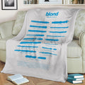 Blond by Frank Ocean Fleece Throw Blanket