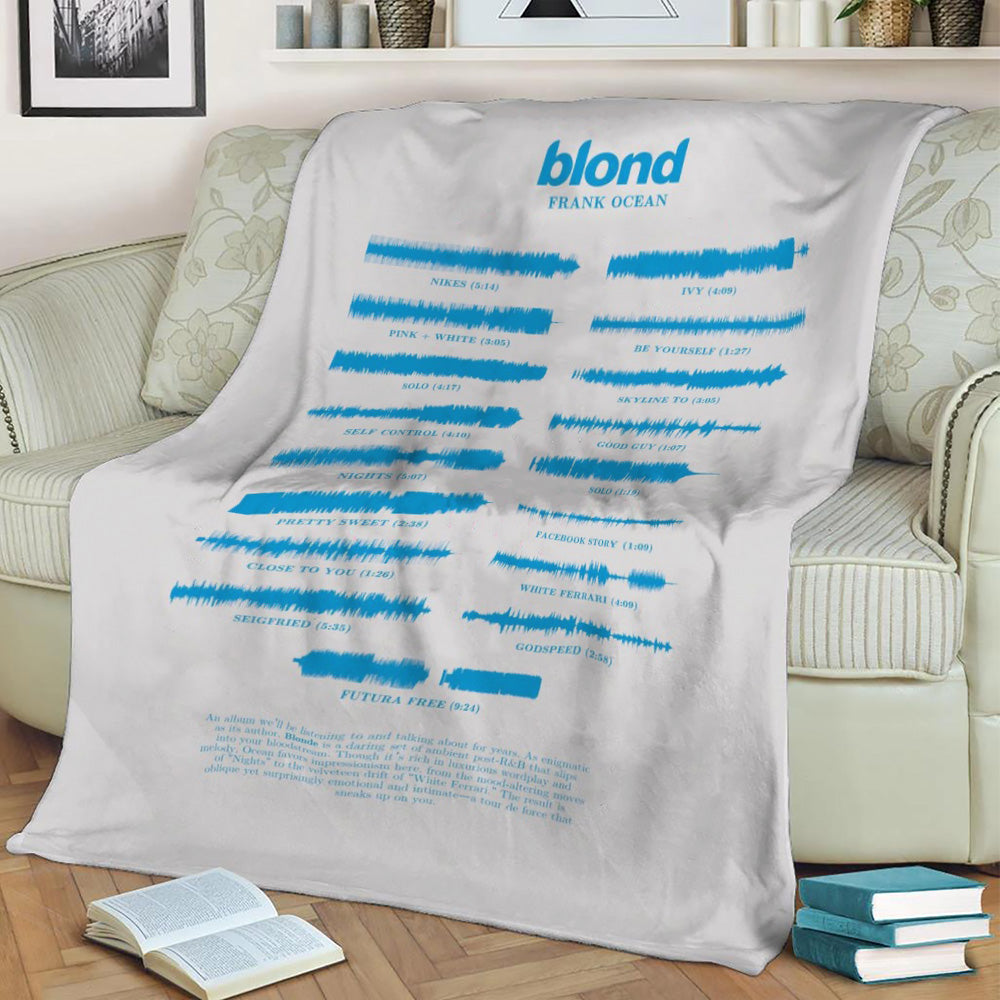Blond by Frank Ocean Fleece Throw Blanket