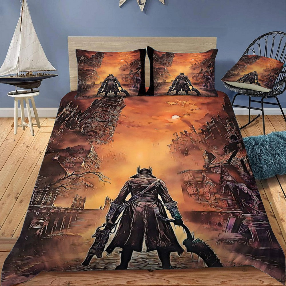 Bloodborne Bedding Set (Duvet Cover & Pillow Shams)