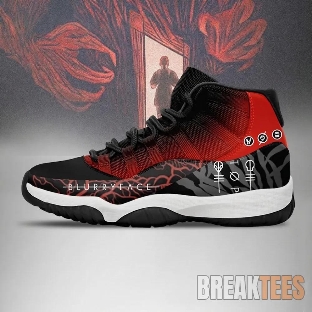 Blurry Face Twenty One Pilots Air Jordan 11 Shoes