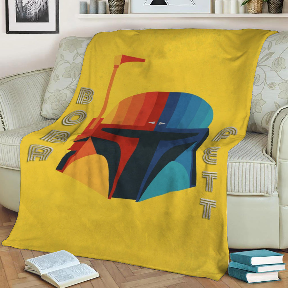 Boba Fett Fleece Throw Blanket