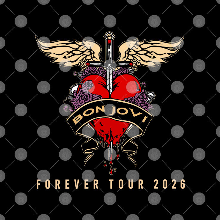 Bon Jovi Forever Tour 2026 T Shirt