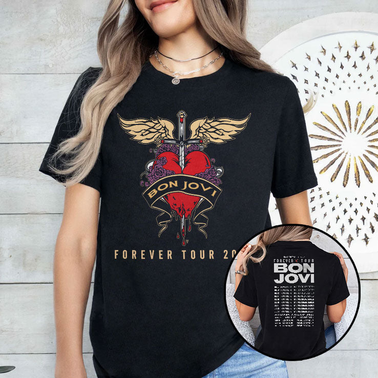Bon Jovi Forever Tour 2026 T Shirt