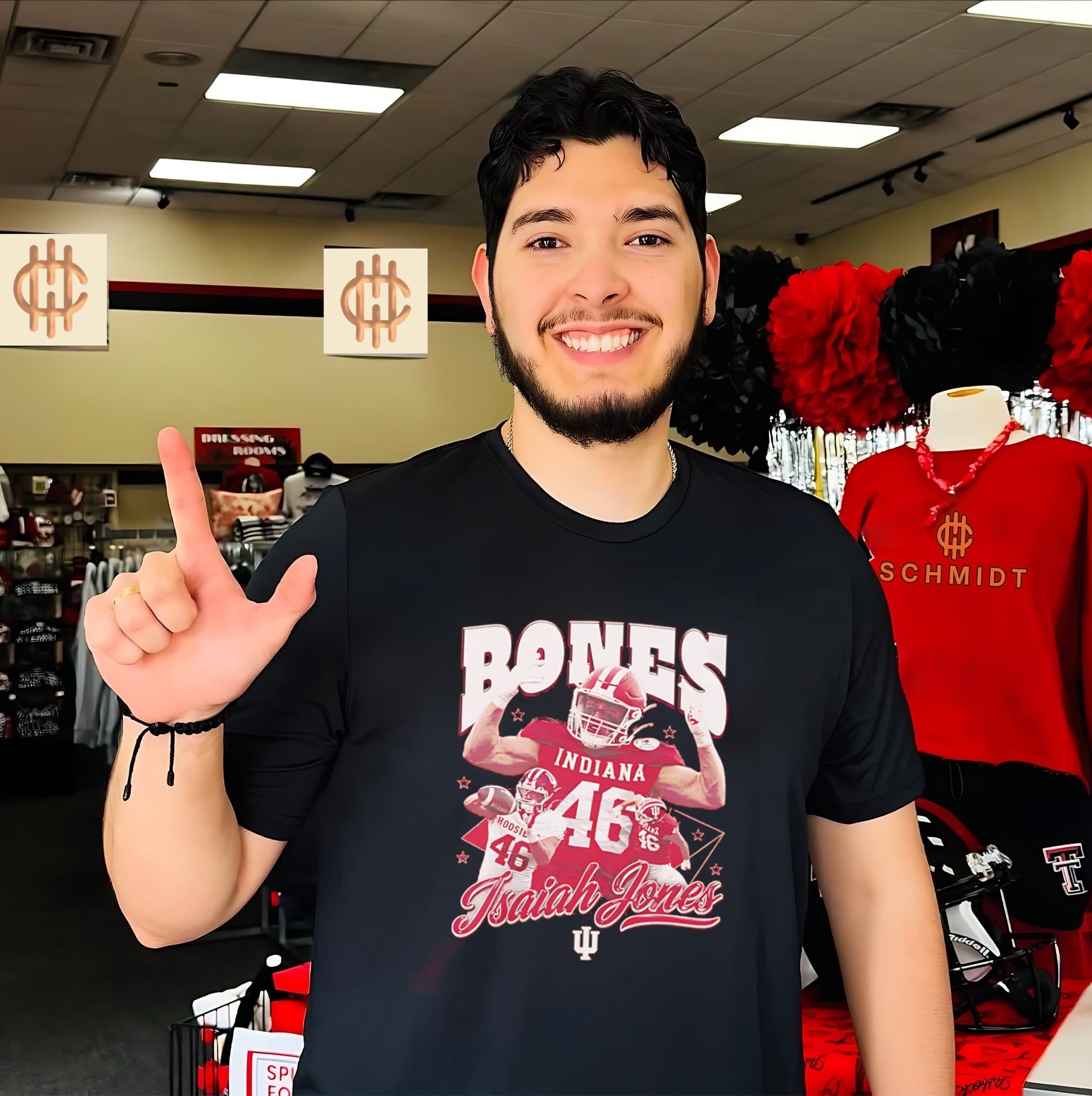 Bones Isaiah Jones Indiana Hoosiers college football shirt