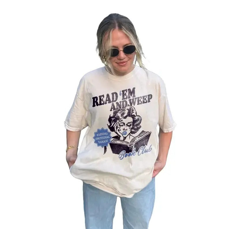 Book Club Comfort Colors Shirt Book Lover Bookish Comfort Colors Shirt Reader Quote Soft Fabric Top Traditional Womenswear Cotton T-Shirts