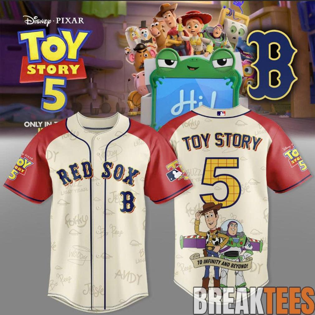 Boston Red Sox x Toy Story 5 Theme Nights Limited Edition Jersey
