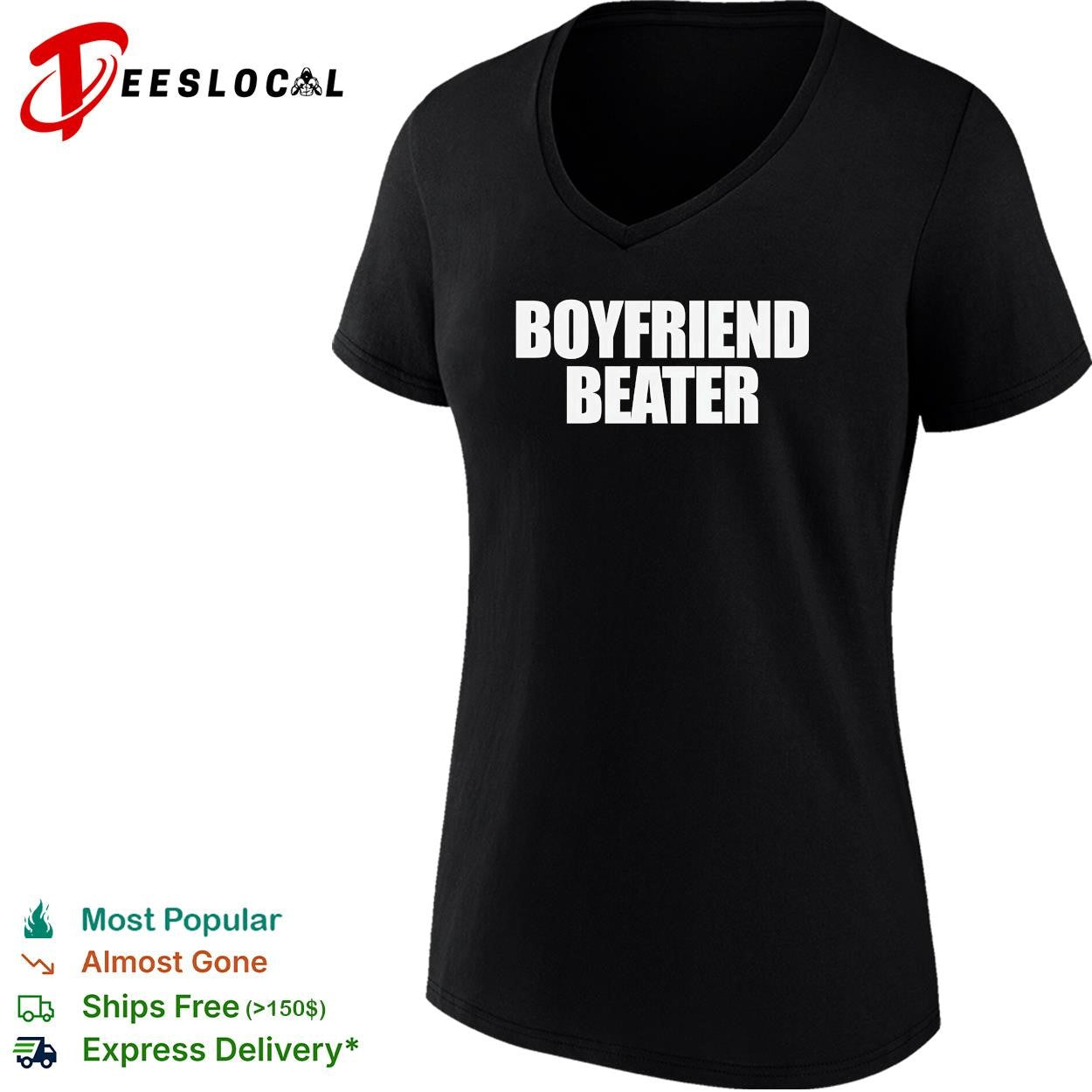Boyfriend beater tank top sleeveless gym style funny shirt