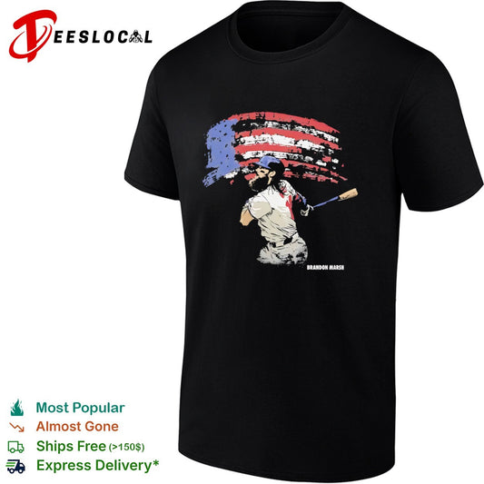 Brandon Marsh flag shirt