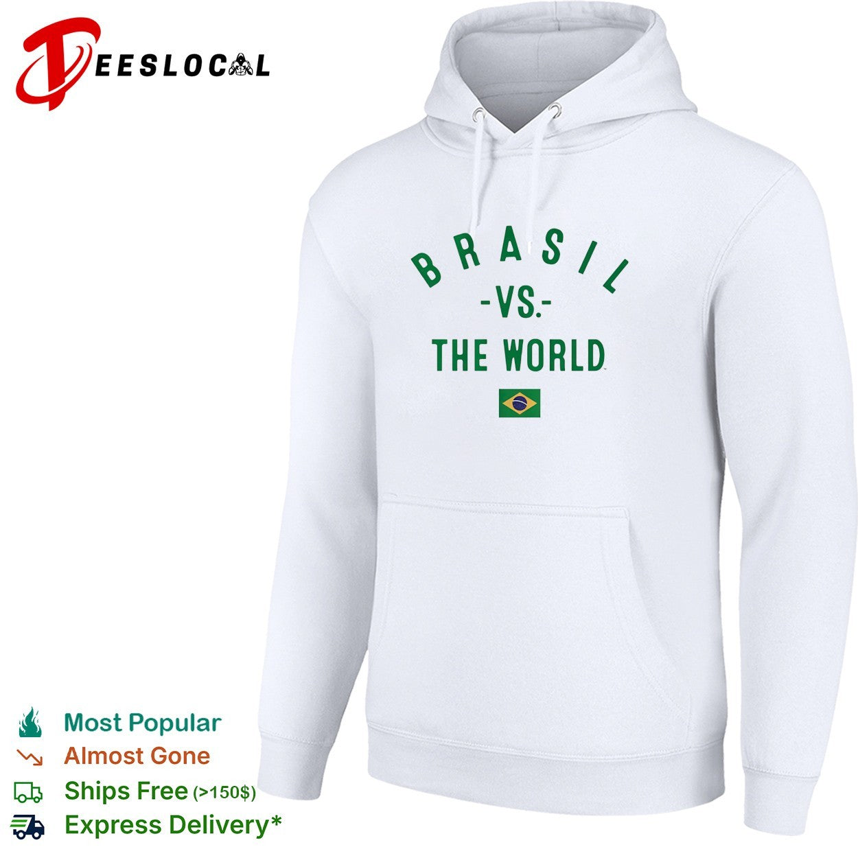 Brasil vs The World FIFA World Cup 2026 having flag shirt