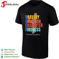 Bravery Unselfish Character Kindness The Spirit of Baseball Buck Graphic shirt