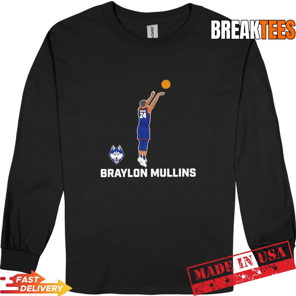 Braylon Mullins Huskies Duke Blue Devils NCAA Basketball March Madness Shirt