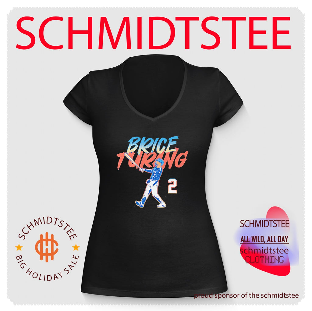 Brice Turang Milwaukee Brewers Slugger Swing Number shirt