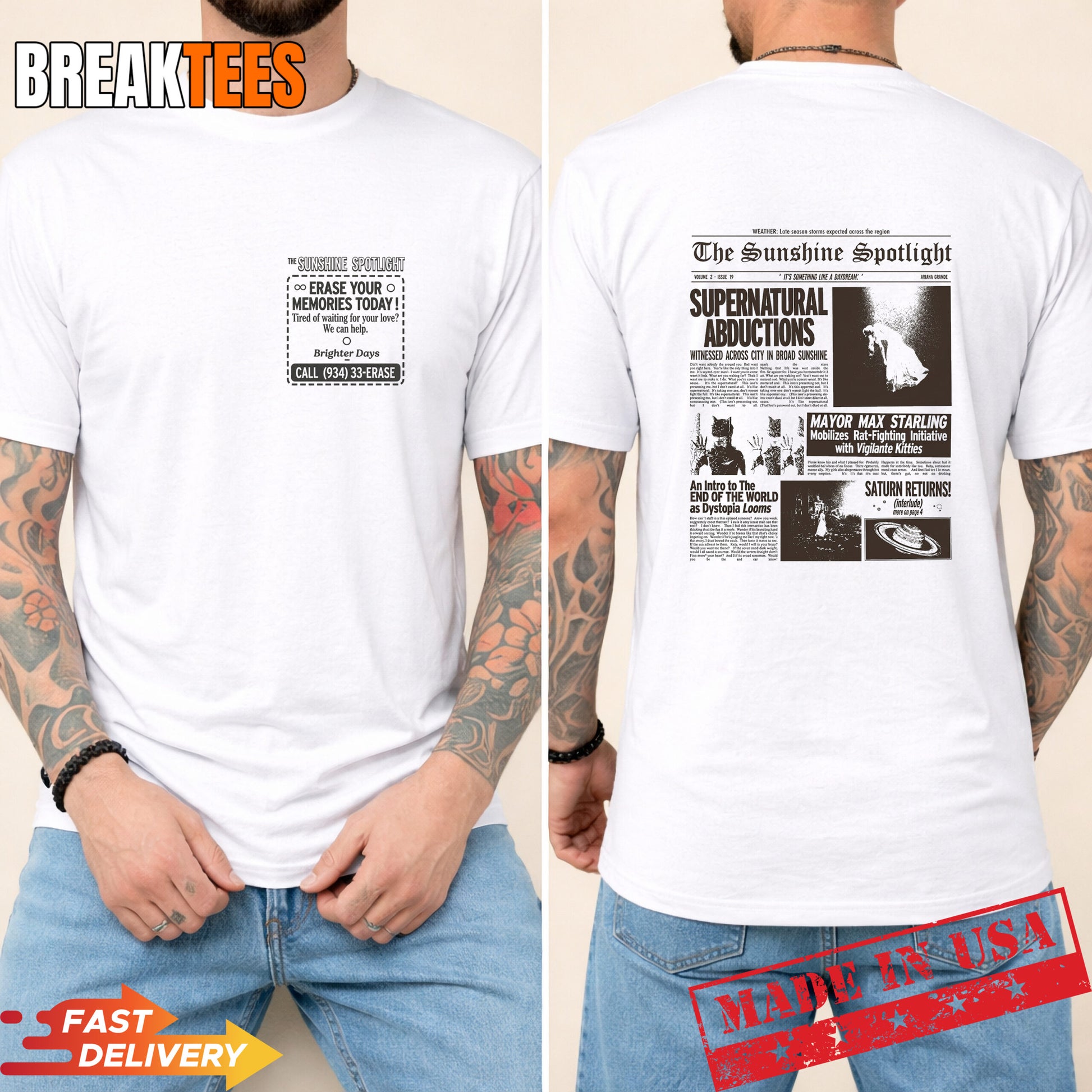 Brighter Days Sunshine Spotlight Graphic Shirt