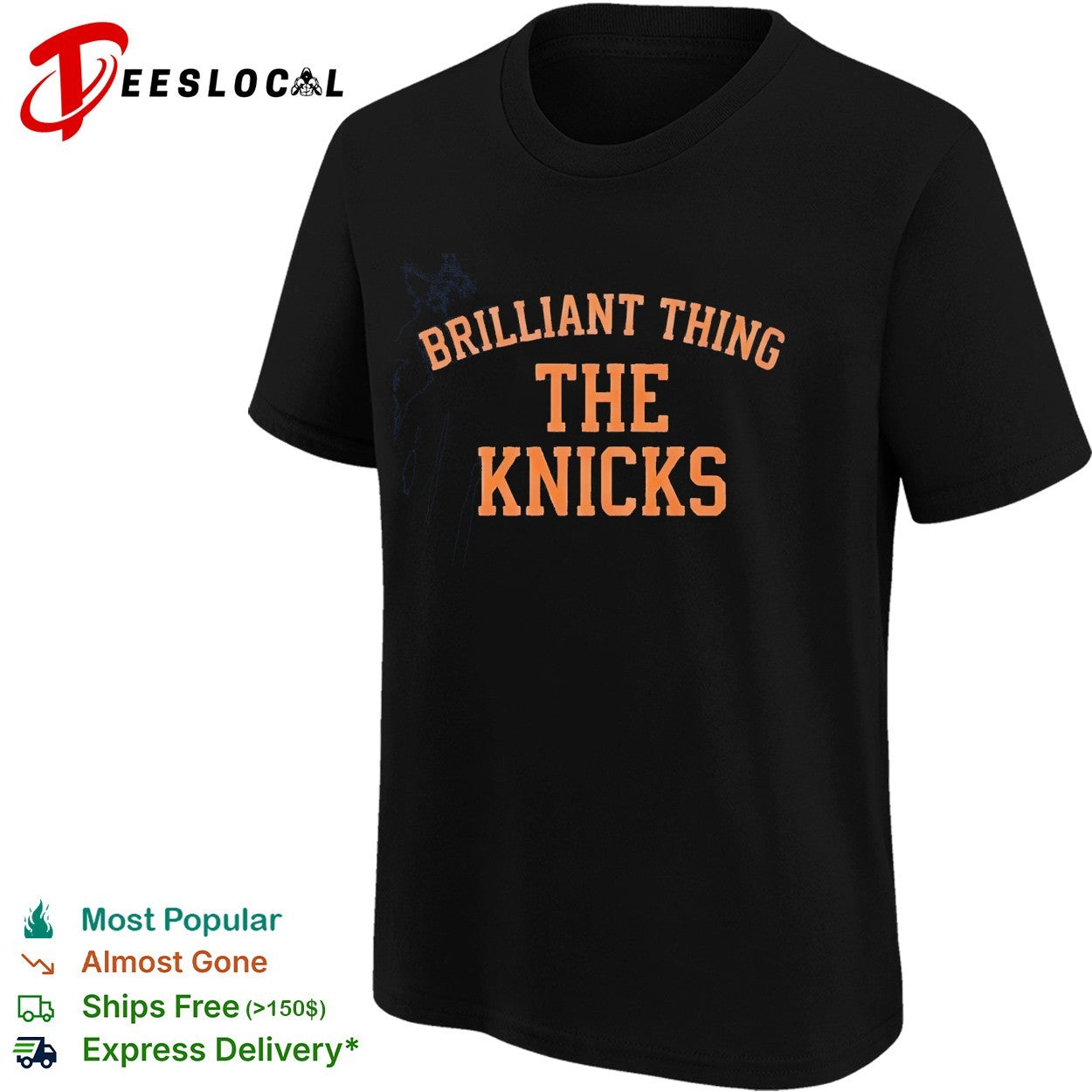 Brilliant thing the Knicks typography shirt