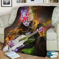 Buckethead Fleece Throw Blanket