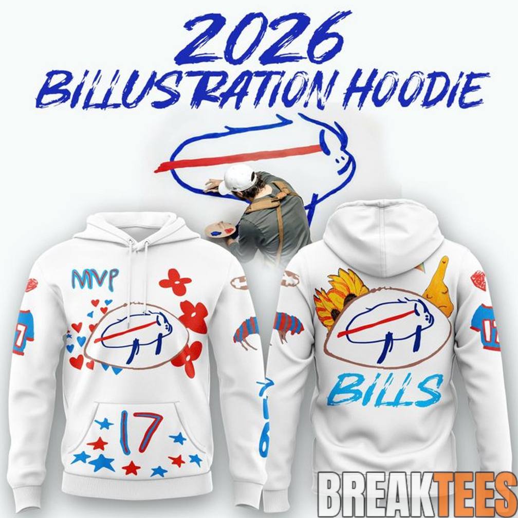 Buffalo Bills 2026 Billustration Hoodie