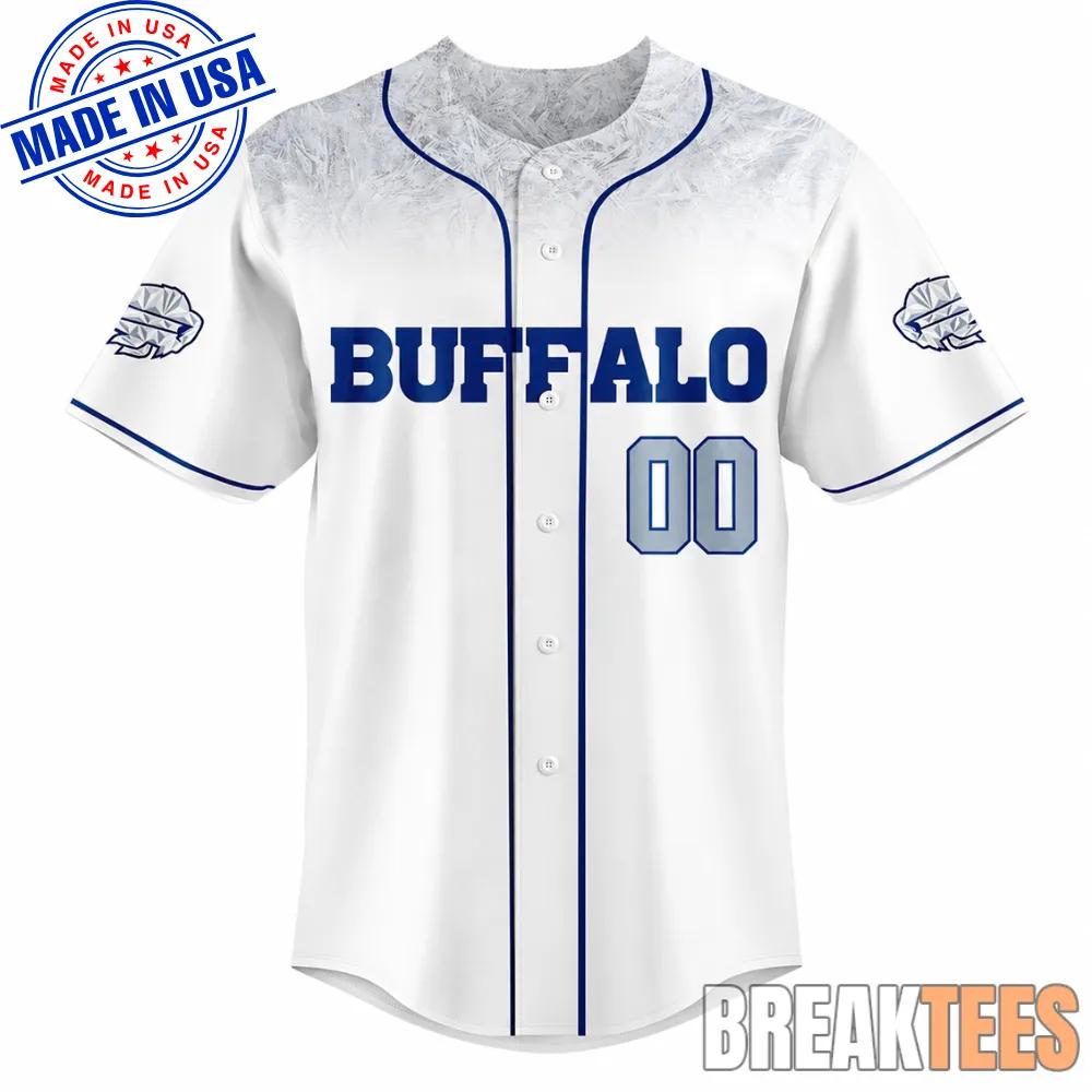 Buffalo Bills Custom White Jersey 2026 – Personalized Name & Number Fan Gift
