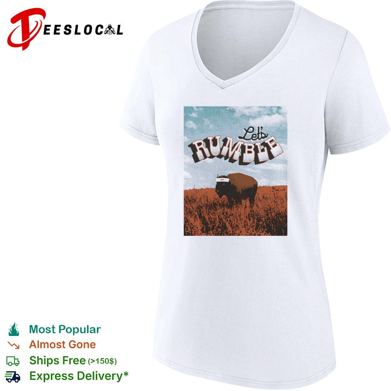 Buffalo Bills Let’s Rumble American Football Buffalo Bison shirt