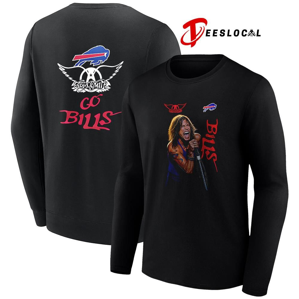 Buffalo Bills x Aerosmith graphic shirt