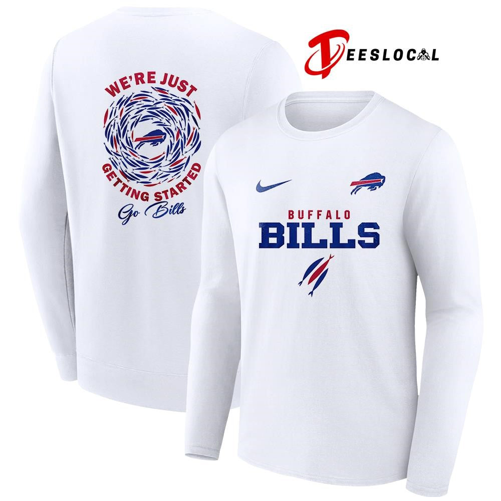 Buffalo Bills x The Chosen we’re just getting started logo shirt