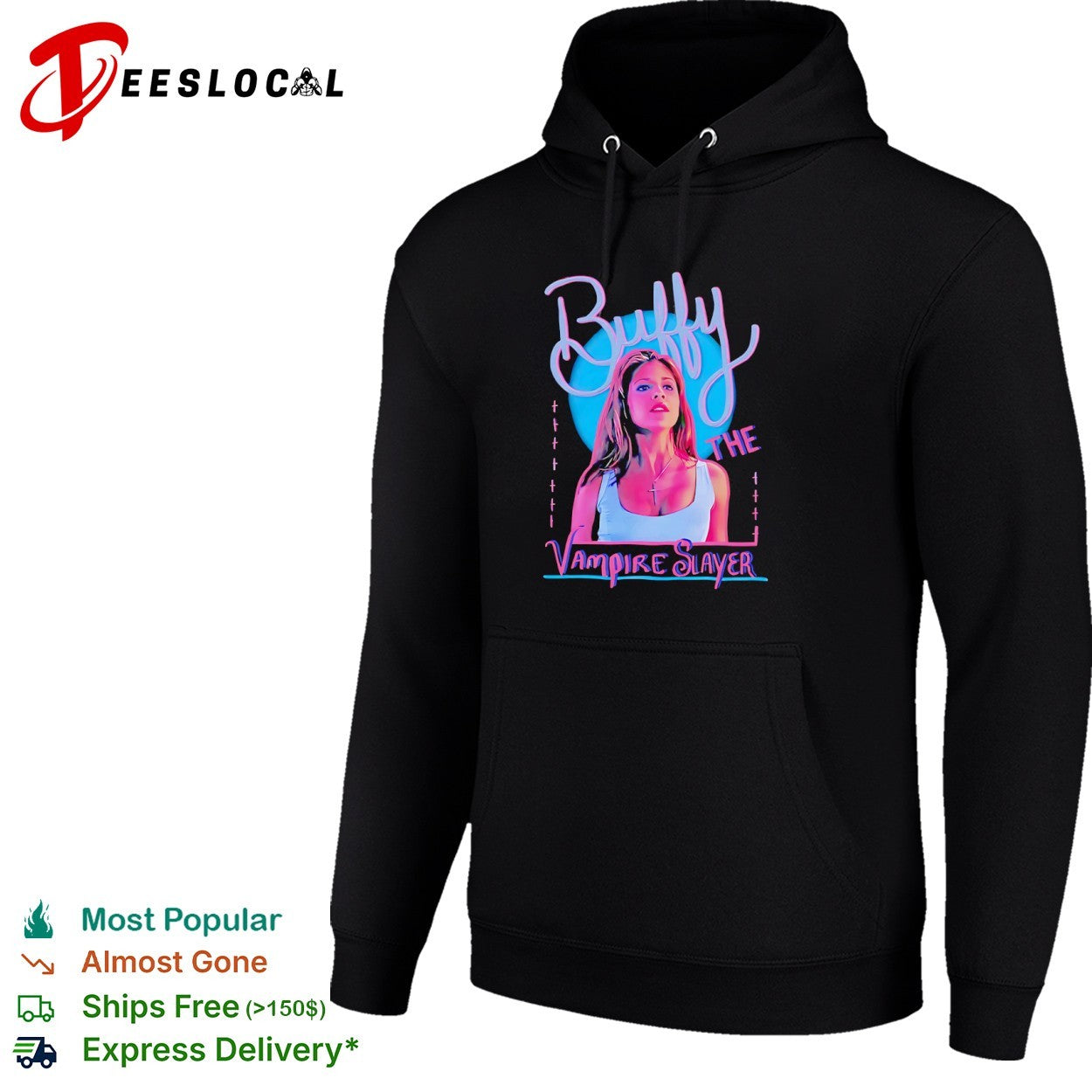 Buffy the Vampire Slayer Sarah Michelle Gellar 90s shirt