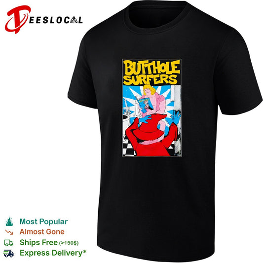 Butthole Surfers He Man Masters of the Universe Orko on the Toilet parody shirt