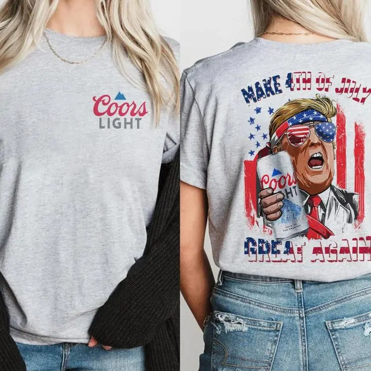 "CL Beer Make 4th July CL America Great Again Shirt Trending Shirt " T-Shirts
