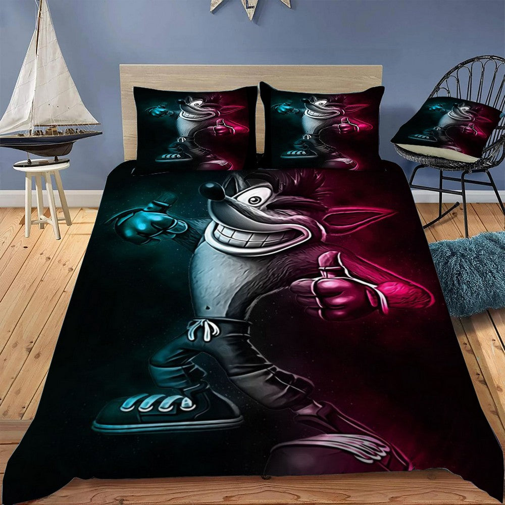 CRASH BANDICOOT Bedding Set (Duvet Cover & Pillow Shams)