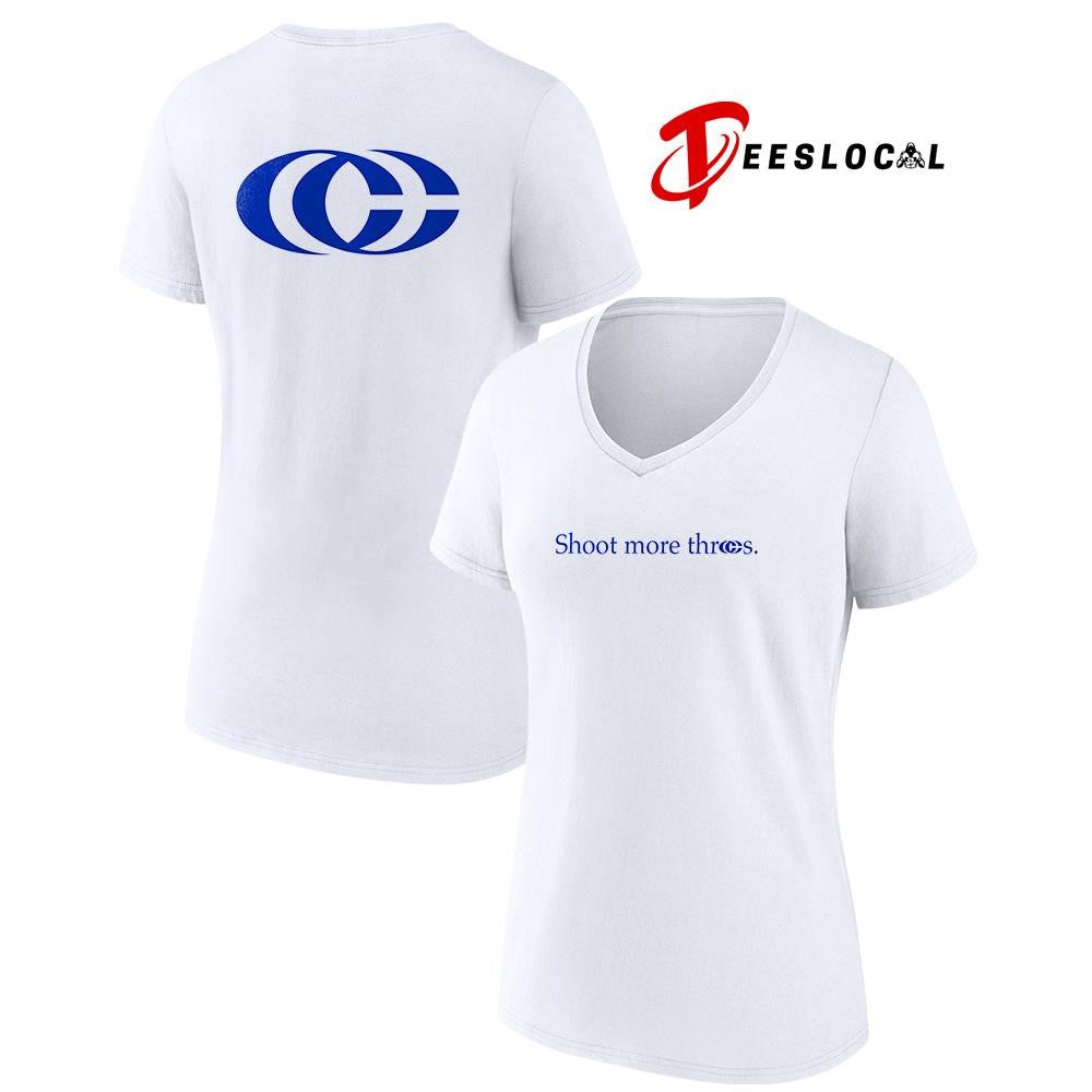 Caitlin Clark shoot more threes logo shirt