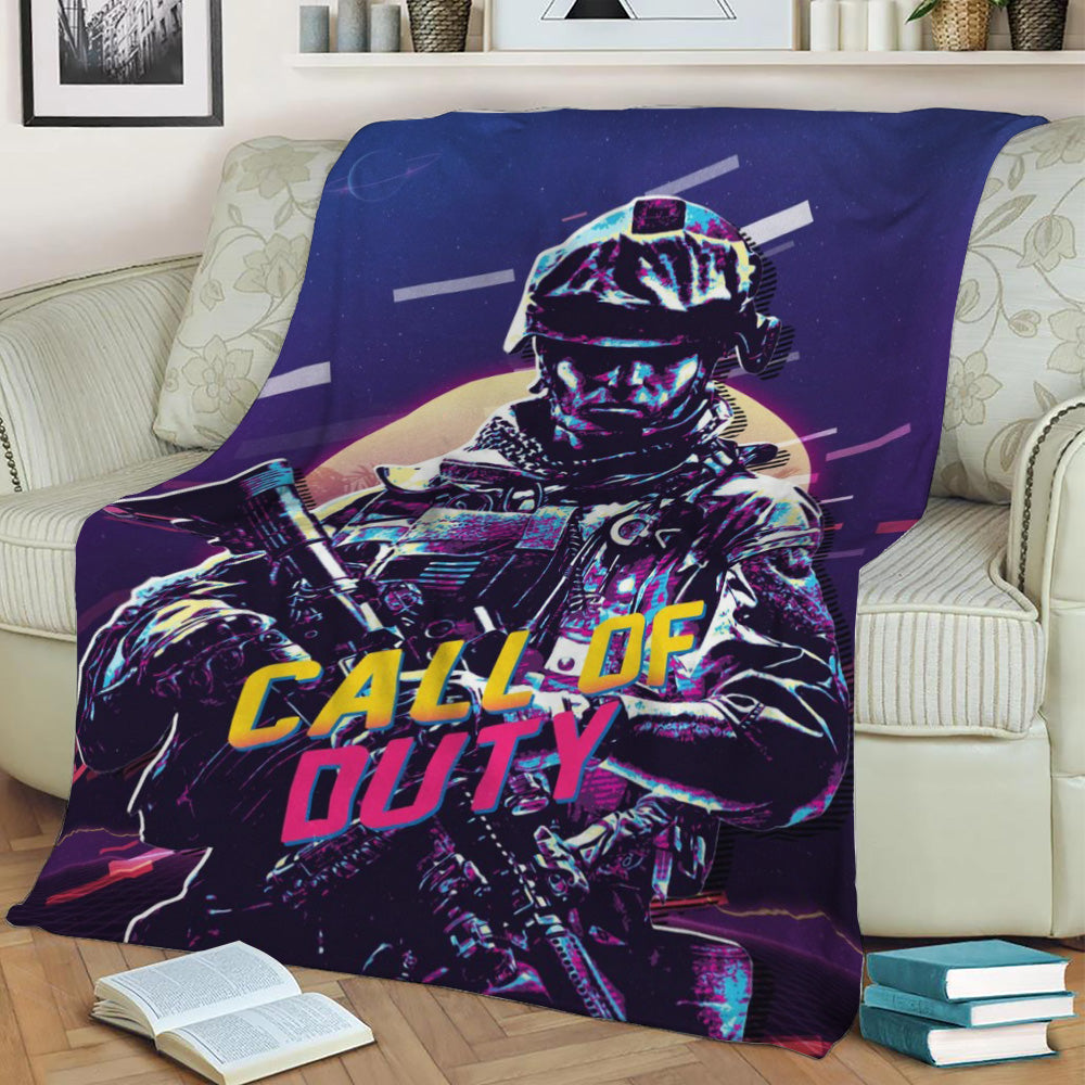 Call Of duty Fleece Throw Blanket